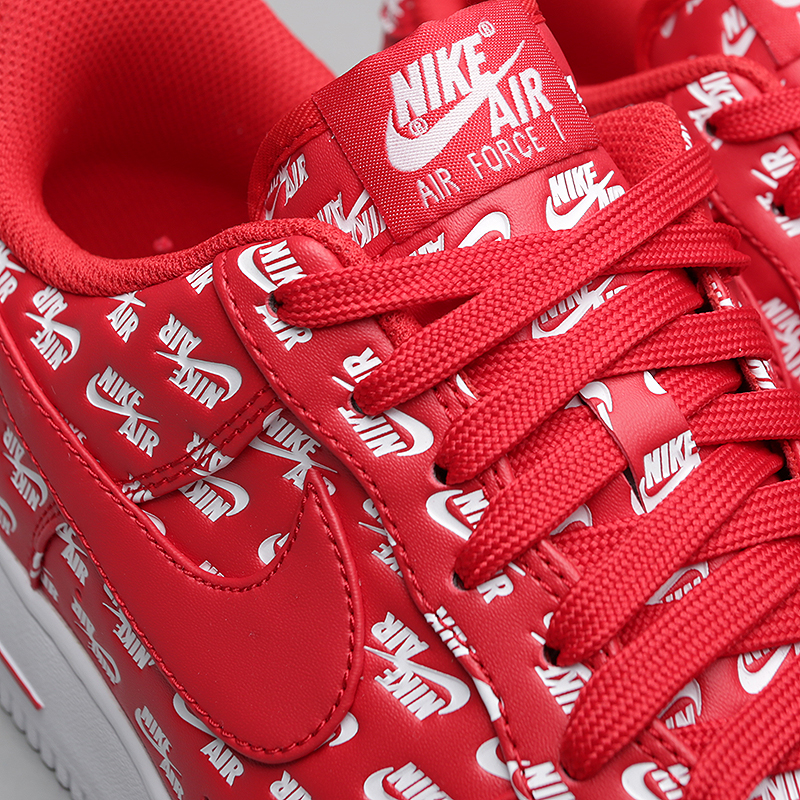 Nike air force store 1 07 qs red